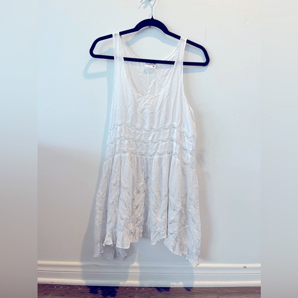 FREE PEOPLE Voile Trapeze Slip Dress